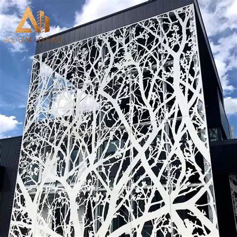 perfored laser cut sheet metal panels bok modeling|exterior perforated metal panels.